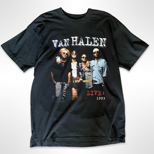 Vintage 1993 Van Halen World Tour T Shirt
